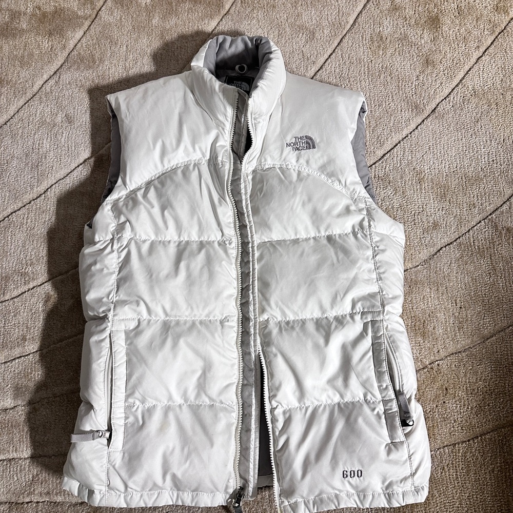 The North Face White Vest